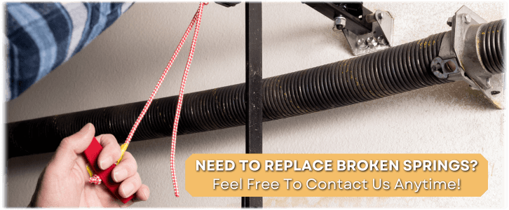 Broken Garage Door Spring Lumberton NJ